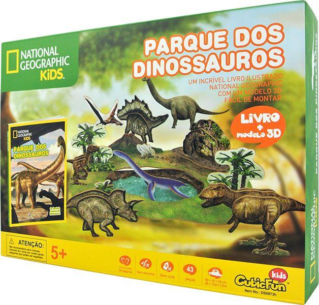 Livro - Parque dos dinossauros: national geographic kids - Livros